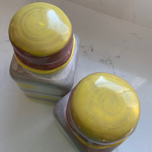 Set of two Anthropologie Canisters - Picture 2 of 6